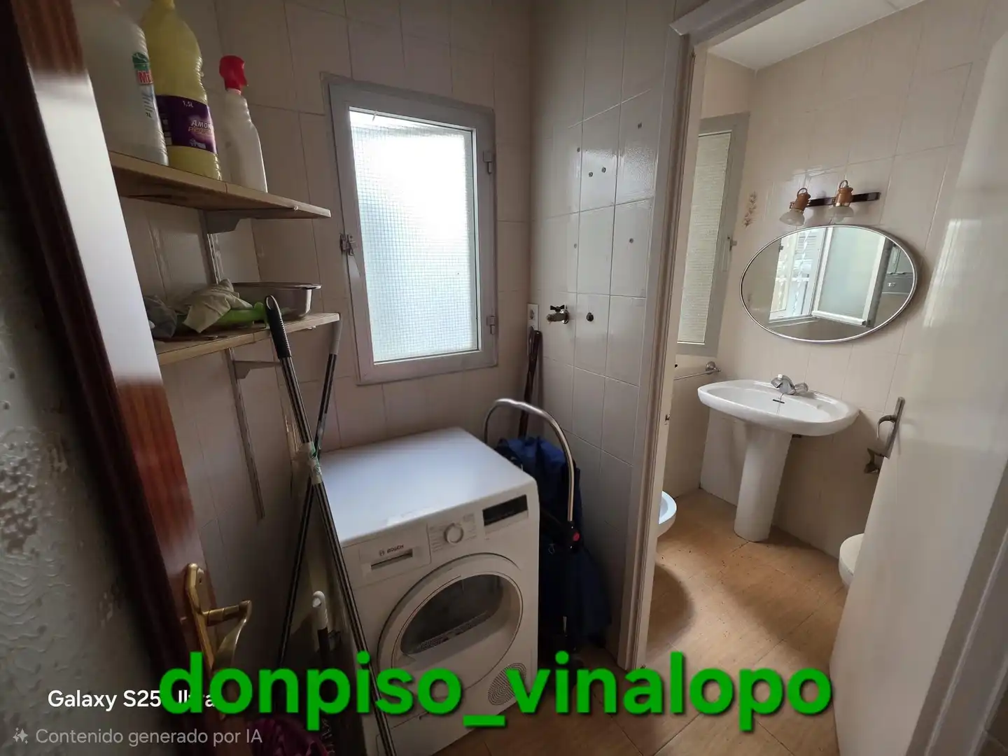 Badezimmer von Maisonette zum Verkauf in Villena mit Klimaanlage, Heizung und Balkon