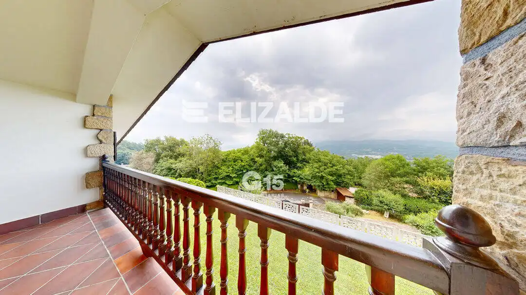 Terrassa de Casa o xalet en venda en Hondarribia amb Calefacció, Jardí privat i Terrassa