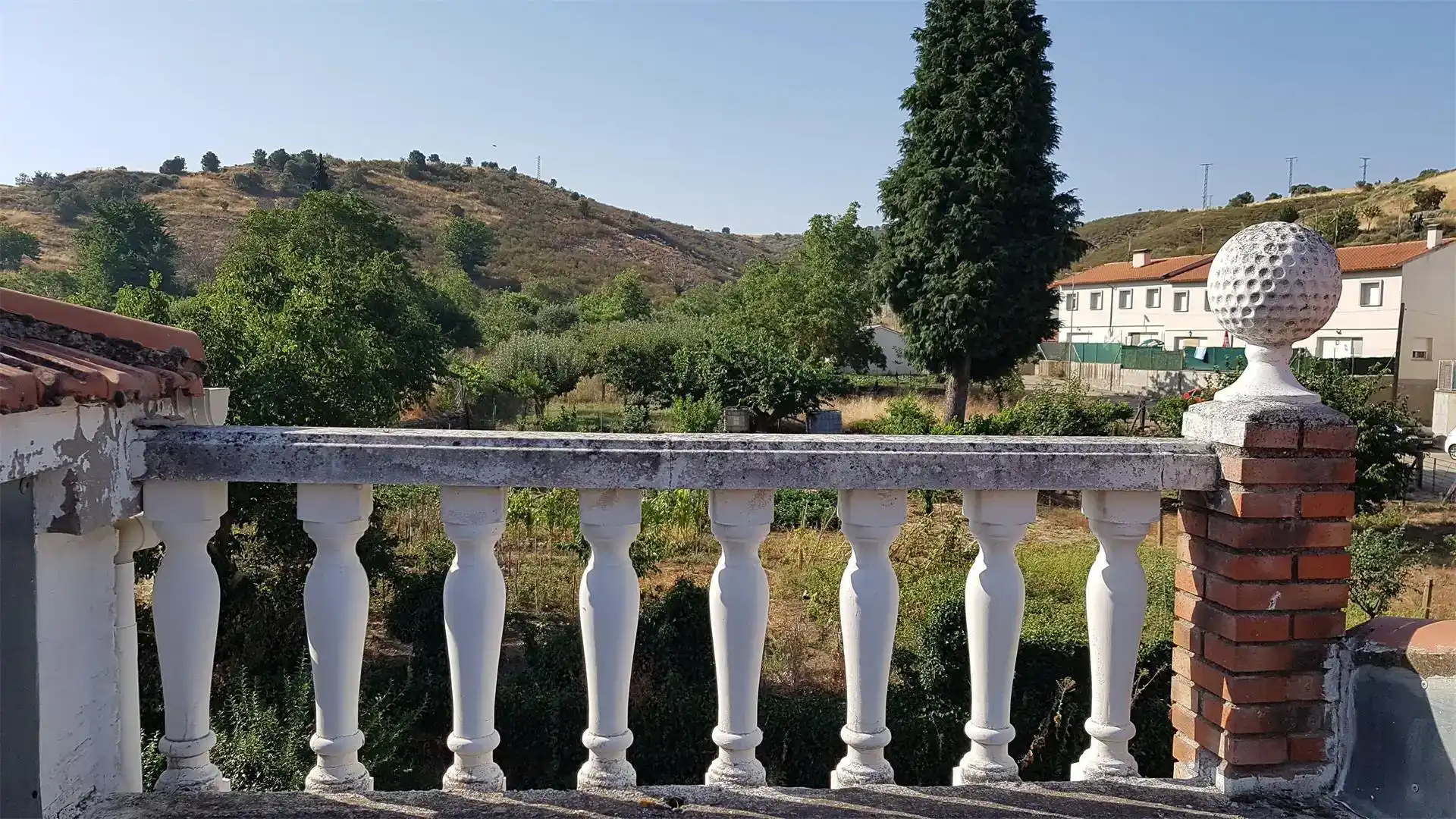 Terrassa de Casa adosada en venda en Serradilla del Arroyo amb Traster, Moblat i Rentadora