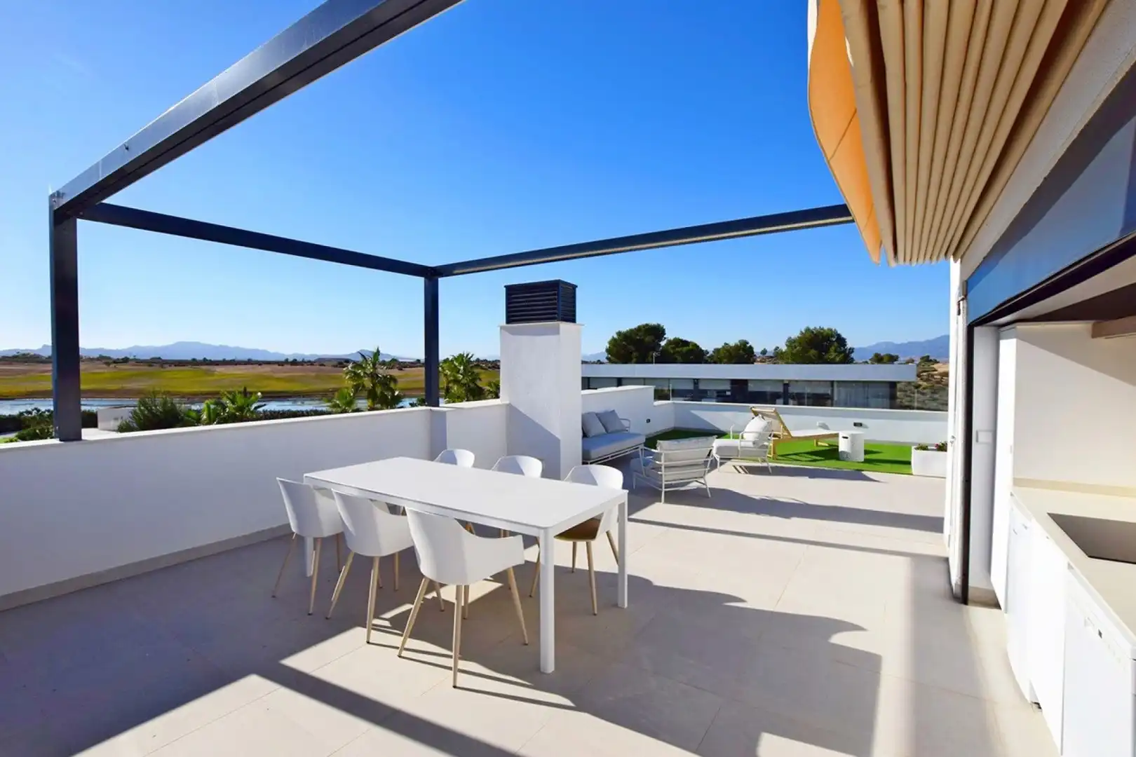 Terrassa de Pis en venda en Alhama de Murcia amb Aire condicionat, Jardí privat i Terrassa