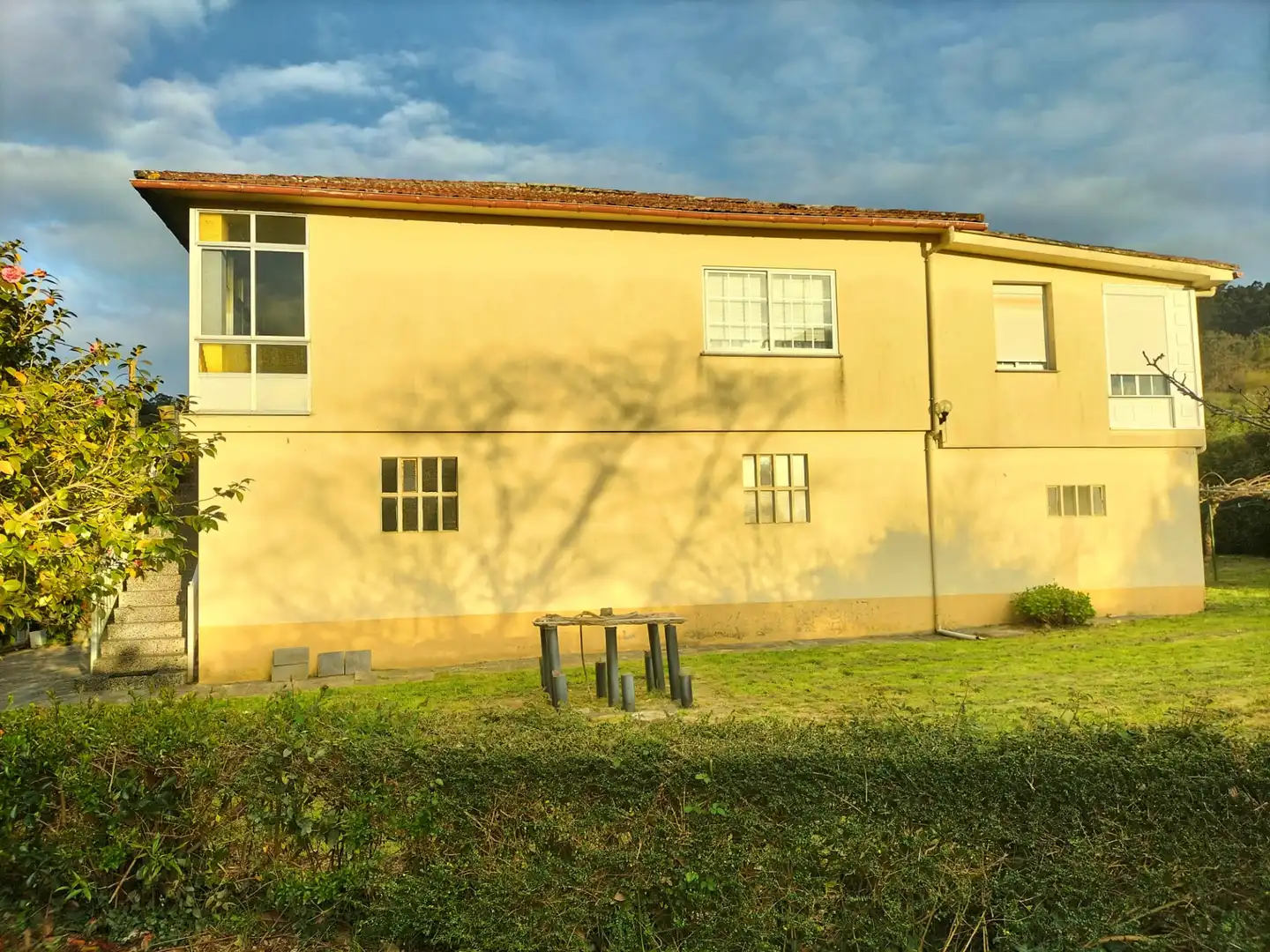 Exterior view of Houses for sale in Abegondo  with Heating, Private garden and Parquet flooring