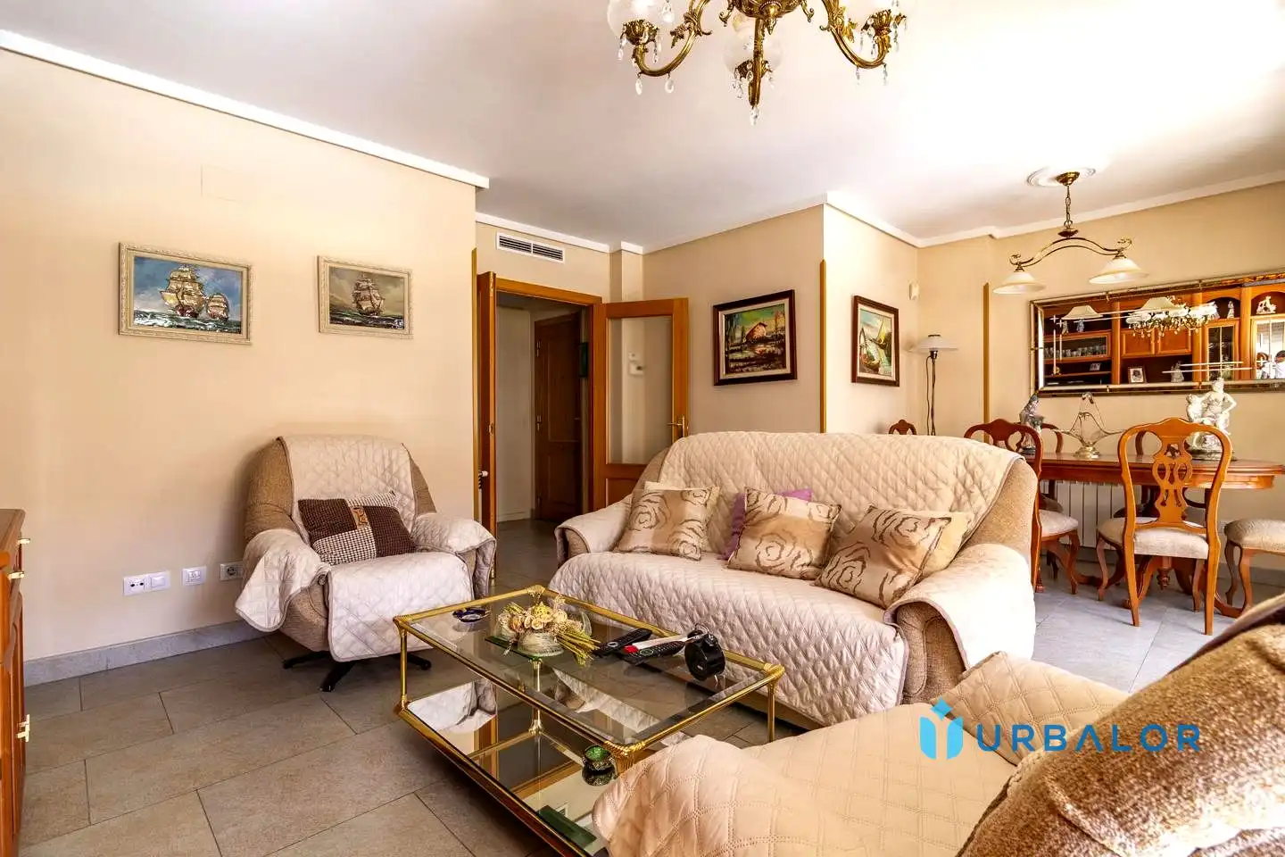 Living room of Flat for sale in Parque Oeste - Fuente Cisneros