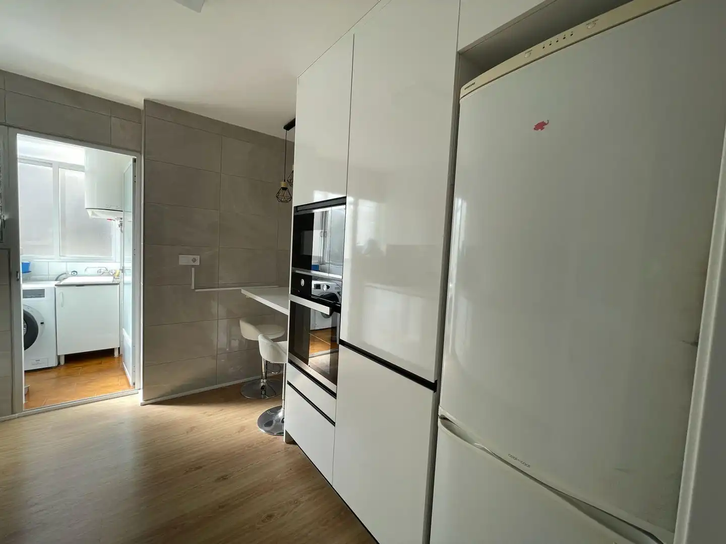 Kitchen of Flat for sale in Mazarrón  with Air Conditioner, Storage room and Balcony