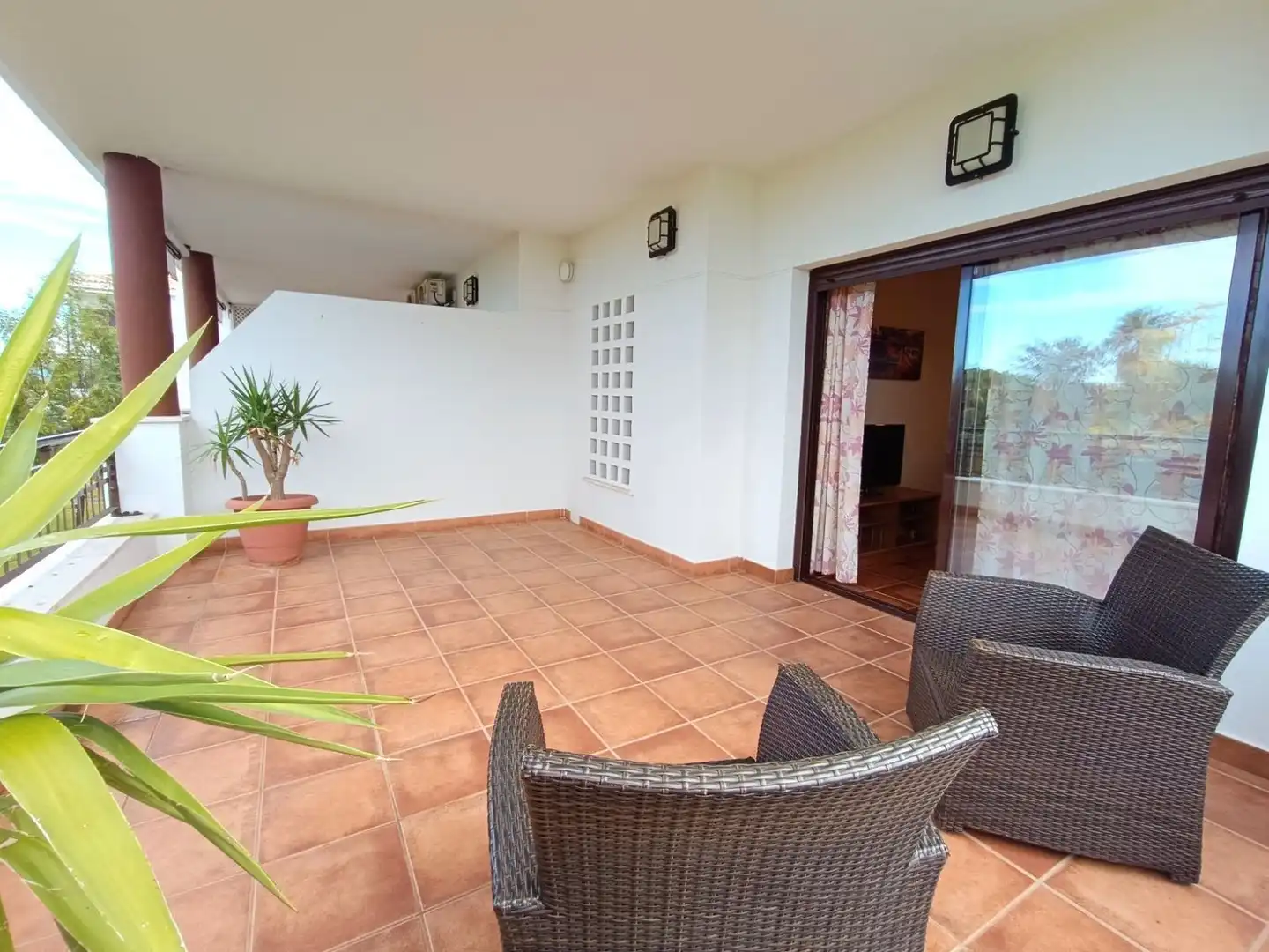 Terrasse von Wohnung zum Verkauf in El Rompido mit Klimaanlage, Terrasse und Möbliert