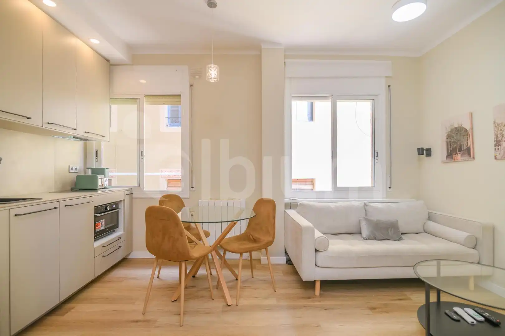 Wohnzimmer von Wohnung zur Miete in Barcelona