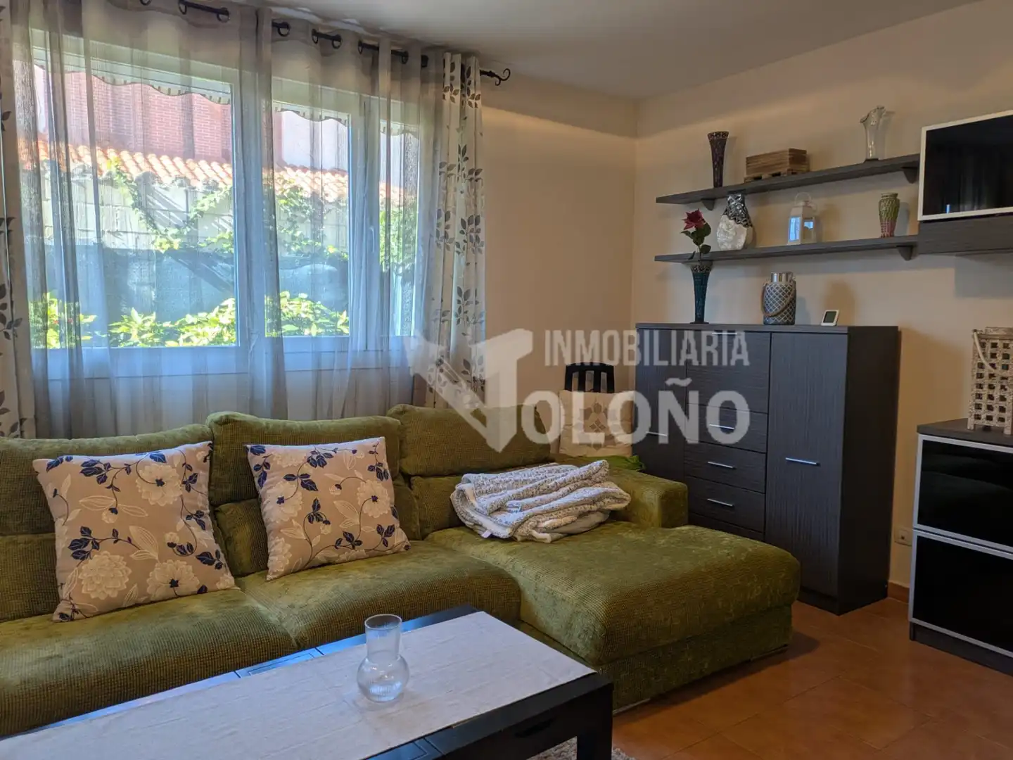 Wohnzimmer von Haus oder Chalet zur Miete in Anguciana mit Heizung, Privatgarten und Parkett
