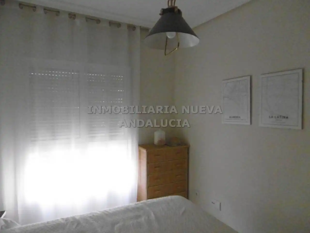 Schlafzimmer von Wohnung zur Miete in Almería mit Klimaanlage, Heizung und Terrasse