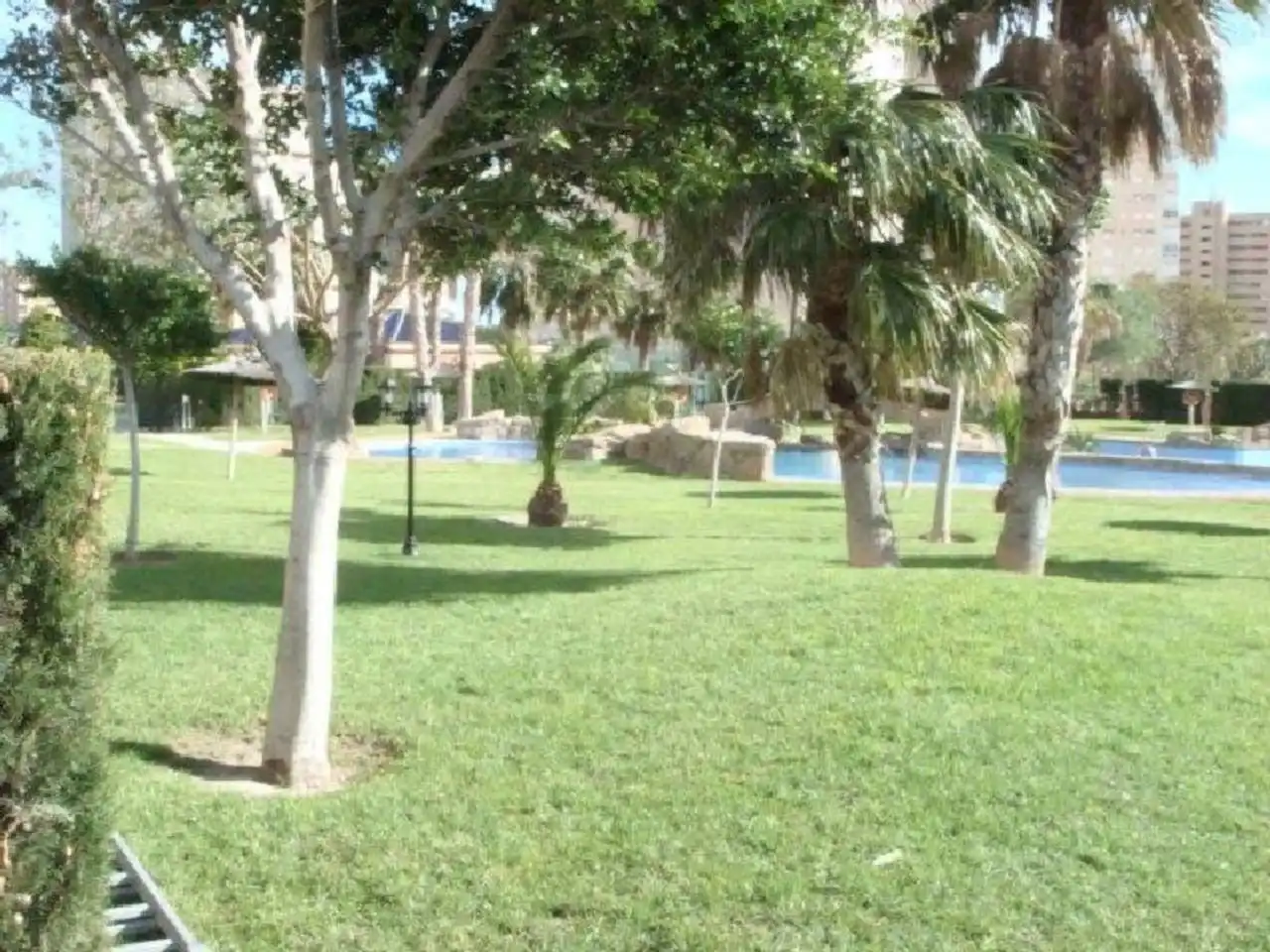 Garden of Flat for rent in El Campello  with Air Conditioner, Heating and Terrace