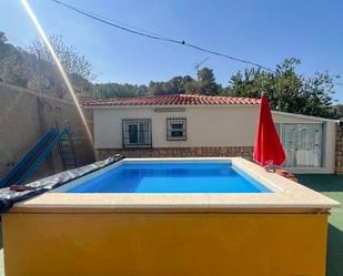 Swimming pool of Country house for sale in La Nucia  with Air Conditioner, Terrace and Swimming Pool