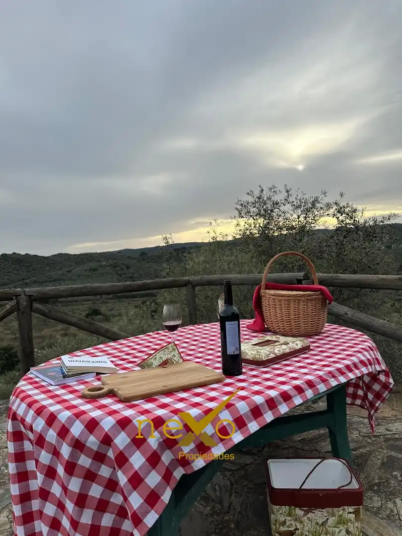 Finca rústica en venda en Las Navas de la Concepción amb Jardí privat, Piscina i Moblat