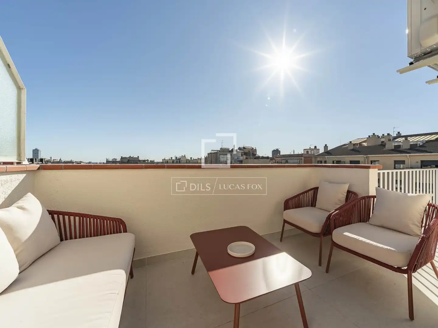 Terrace of Flat for sale in Barcelona  with Air Conditioner, Heating and Parquet flooring