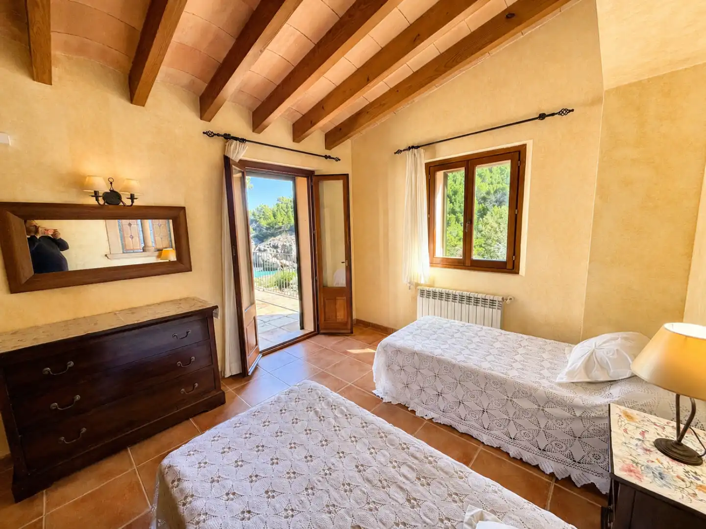 Habitación de Casa o chalet de alquiler en Deià con Aire acondicionado, Calefacción y Jardín privado