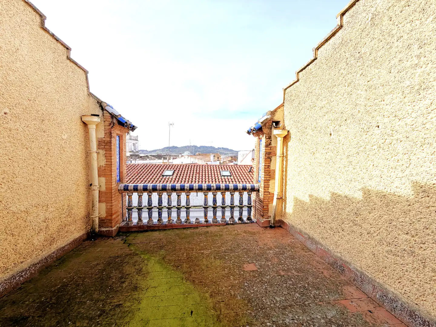 Terrassa de Casa adosada en venda en Zafra amb Aire condicionat i Balcó