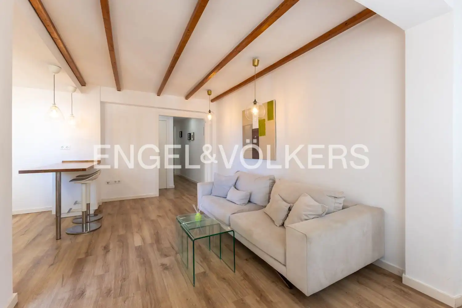 Sala d'estar de Pis de lloguer en L'Olivereta