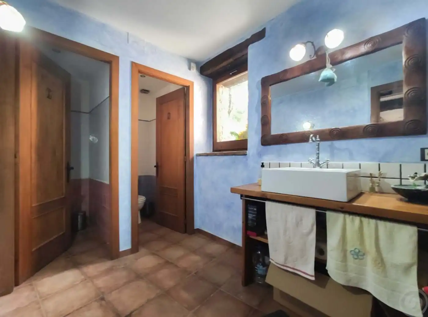 Bathroom of Houses for sale in La Vall de Bianya  with Heating, Terrace and Storage room