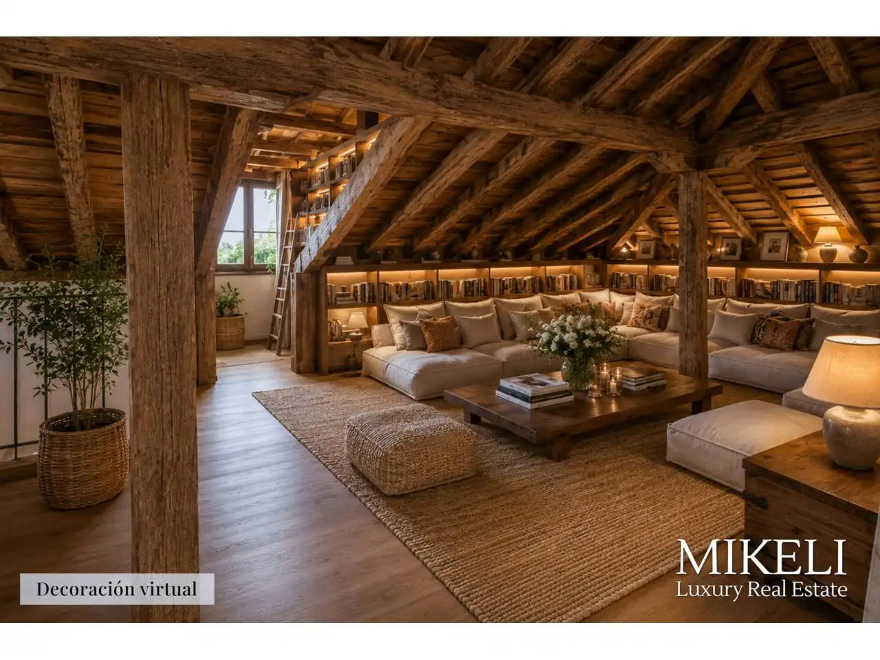 Sala de estar de Finca rústica en venta en Saro con Jardín privado y Parquet