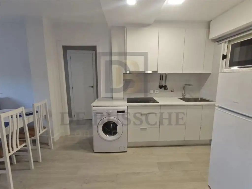Cocina de Apartamento en venta en Pilar de la Horadada con Aire acondicionado, Piscina y Amueblado