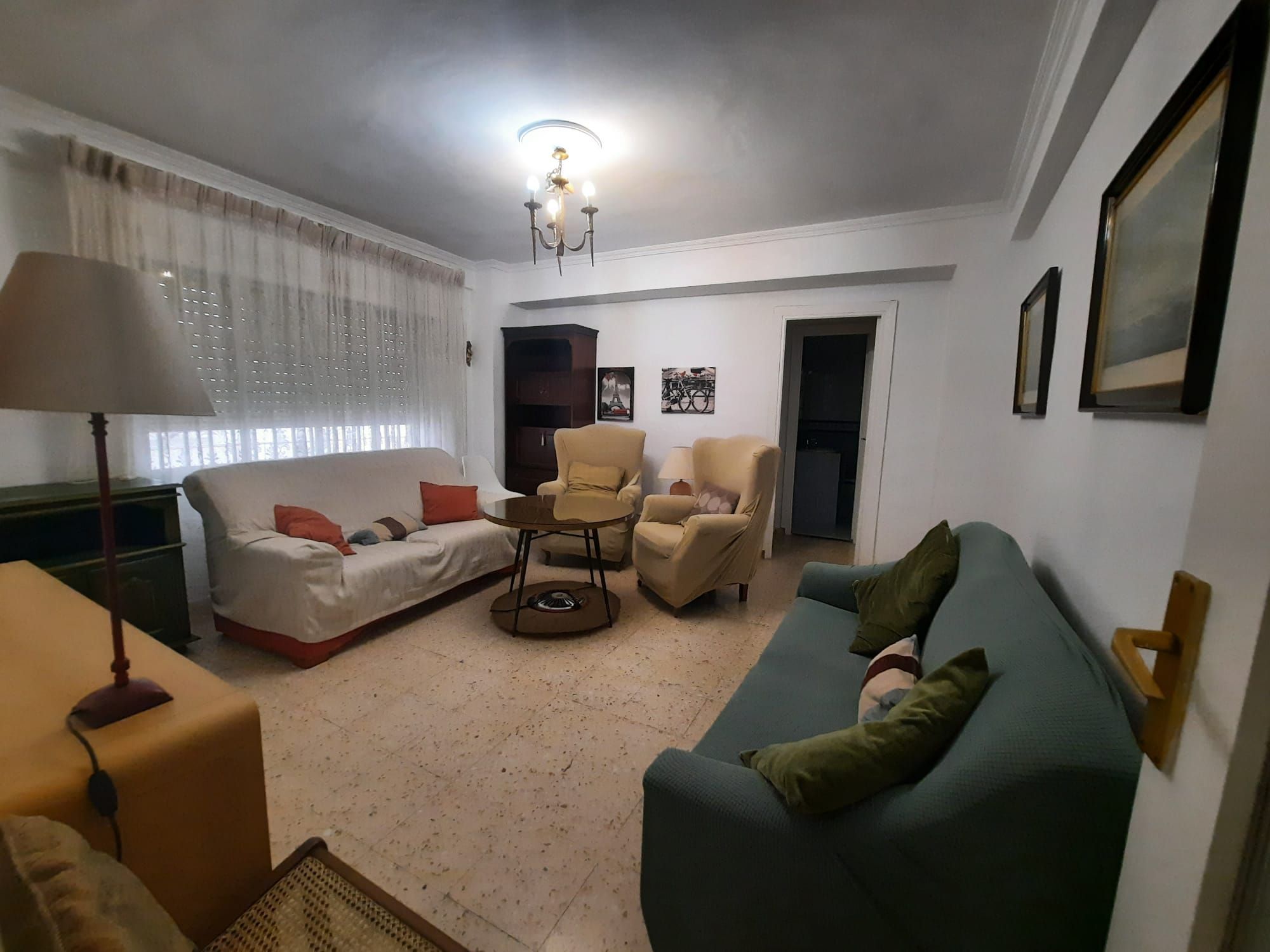 Living room of Flat to rent in Badajoz Capital  with Heating