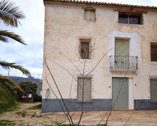 Exterior view of House or chalet for sale in Villena  with Private garden and Storage room