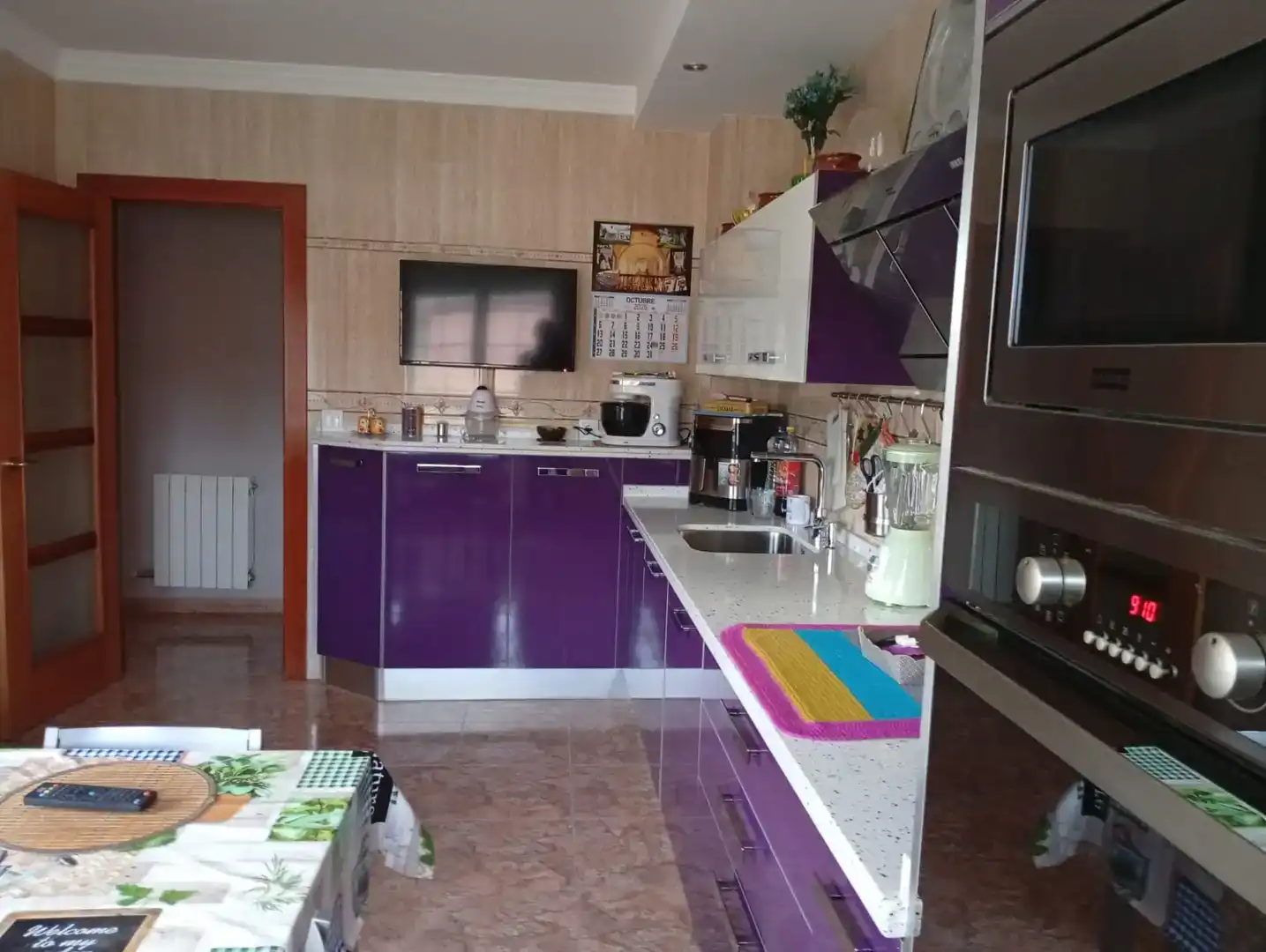 Cocina de Casa o chalet en venta en Pozoantiguo con Jardín privado y Amueblado