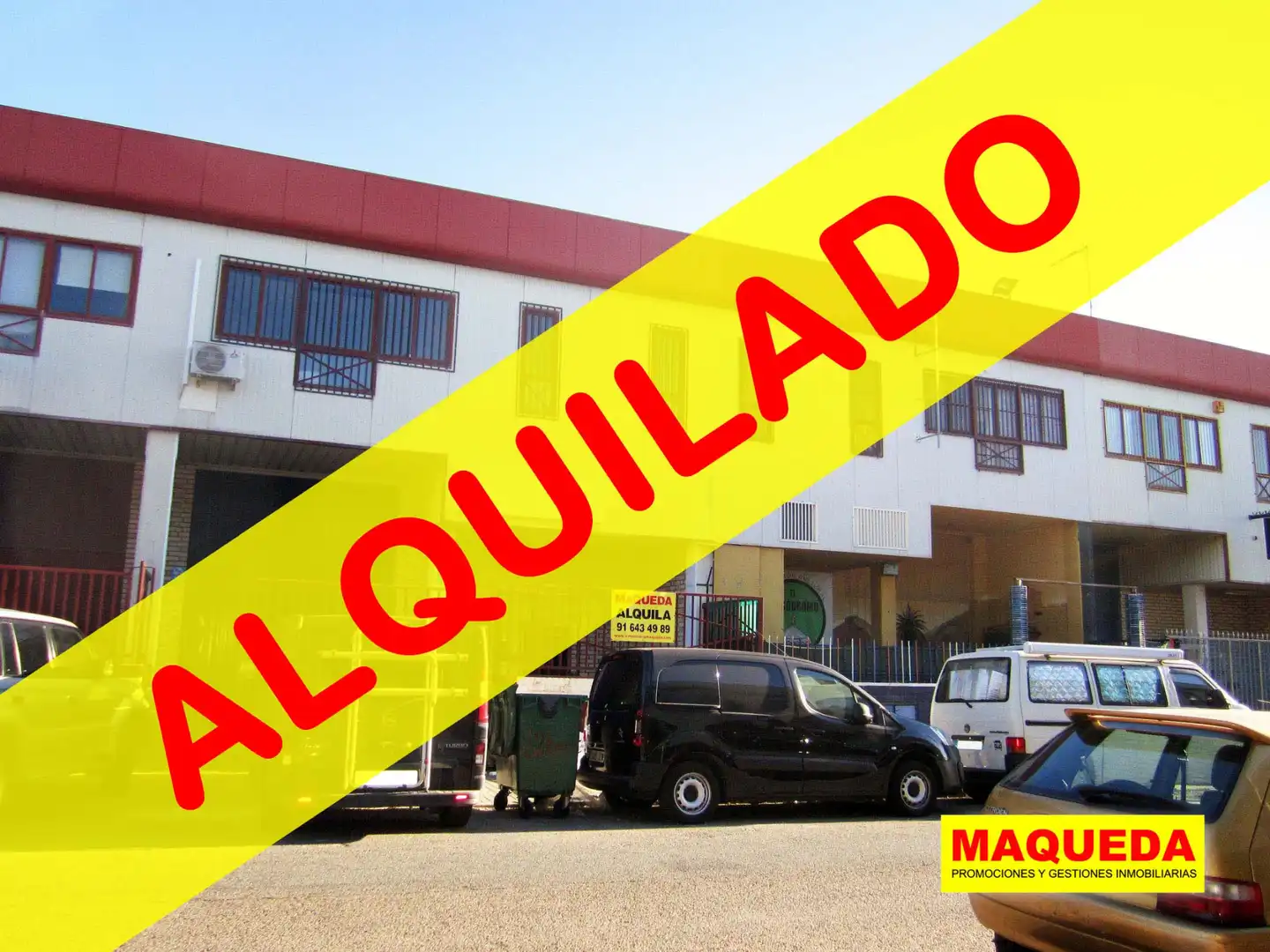 Aparcament de Nau industrial de lloguer en Alcorcón