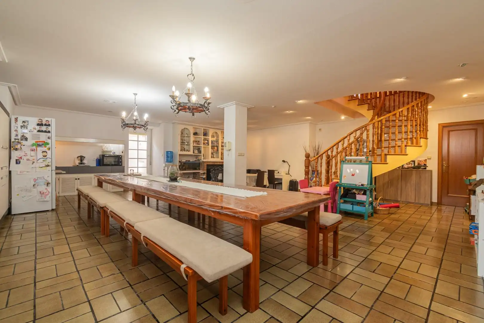 Comedor de Casa o chalet en venta en Elche / Elx con Jardín privado, Terraza y Piscina