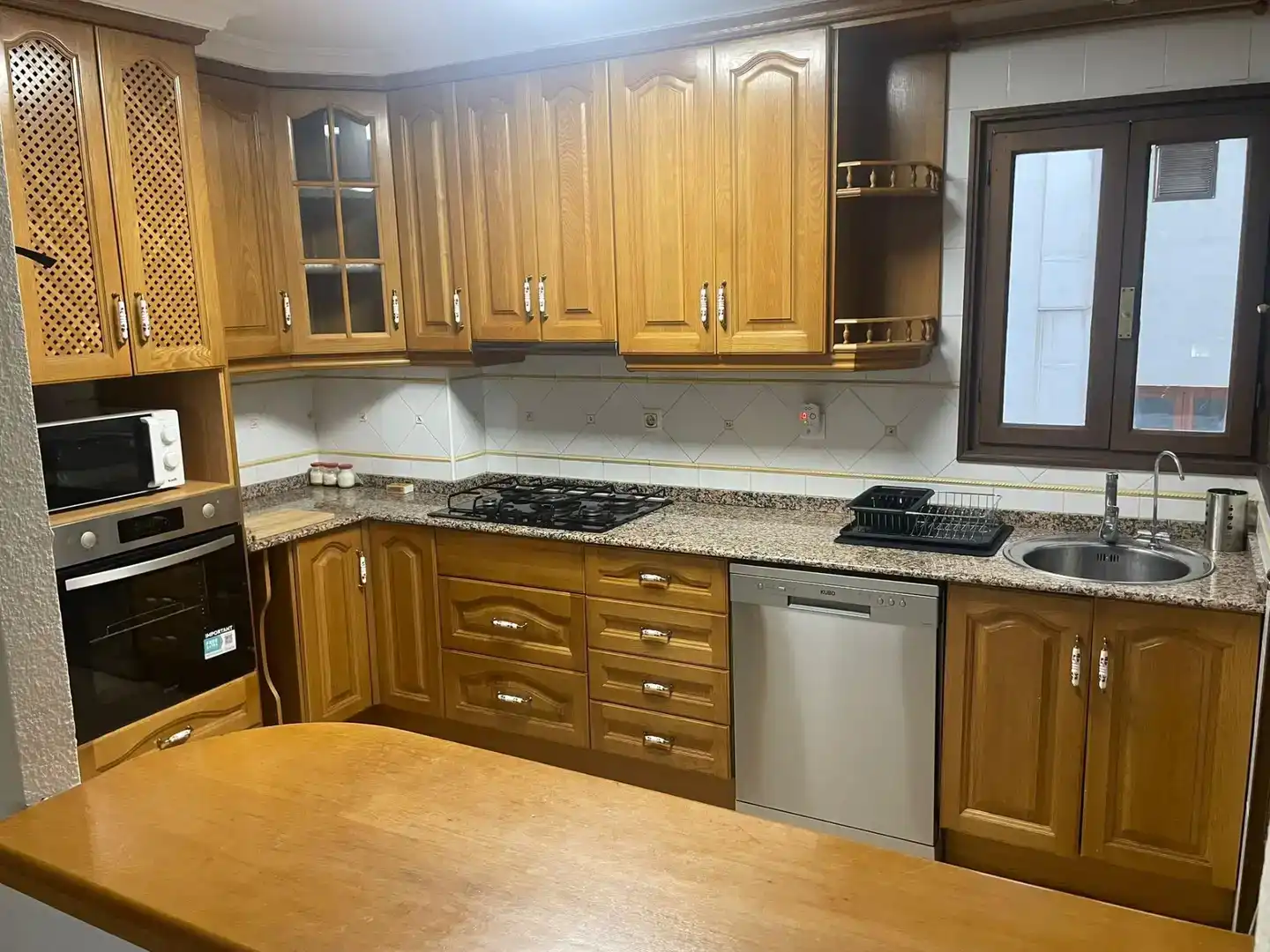 Kitchen of Flat for rent in Monóvar  / Monòver  with Furnished and Balcony