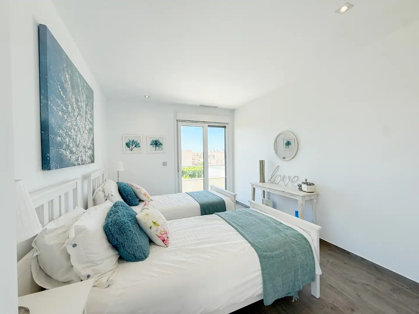 Schlafzimmer von Haus oder Chalet zum Verkauf in Águilas mit Klimaanlage, Privatgarten und Terrasse