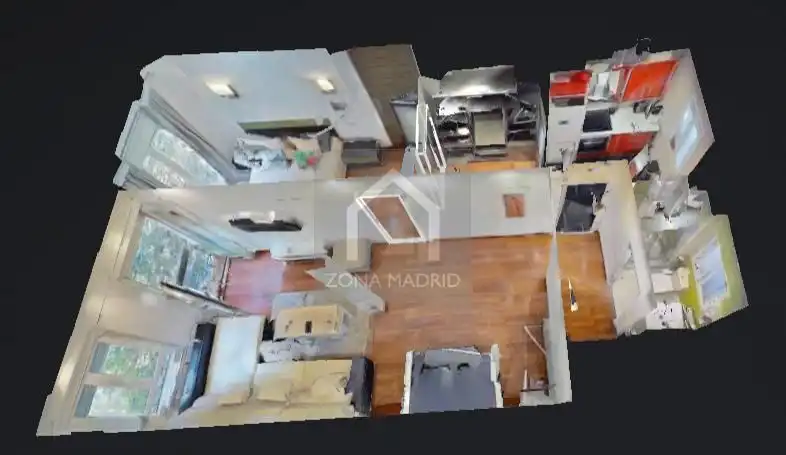 Jardín de Piso en venta en Madrid con Aire acondicionado y Balcón