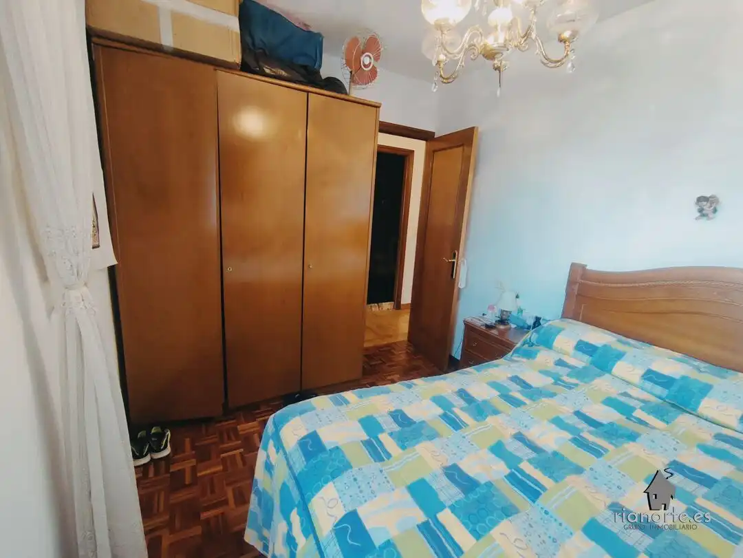 Bedroom of Flat for sale in Laviana  with Heating, Terrace and Storage room