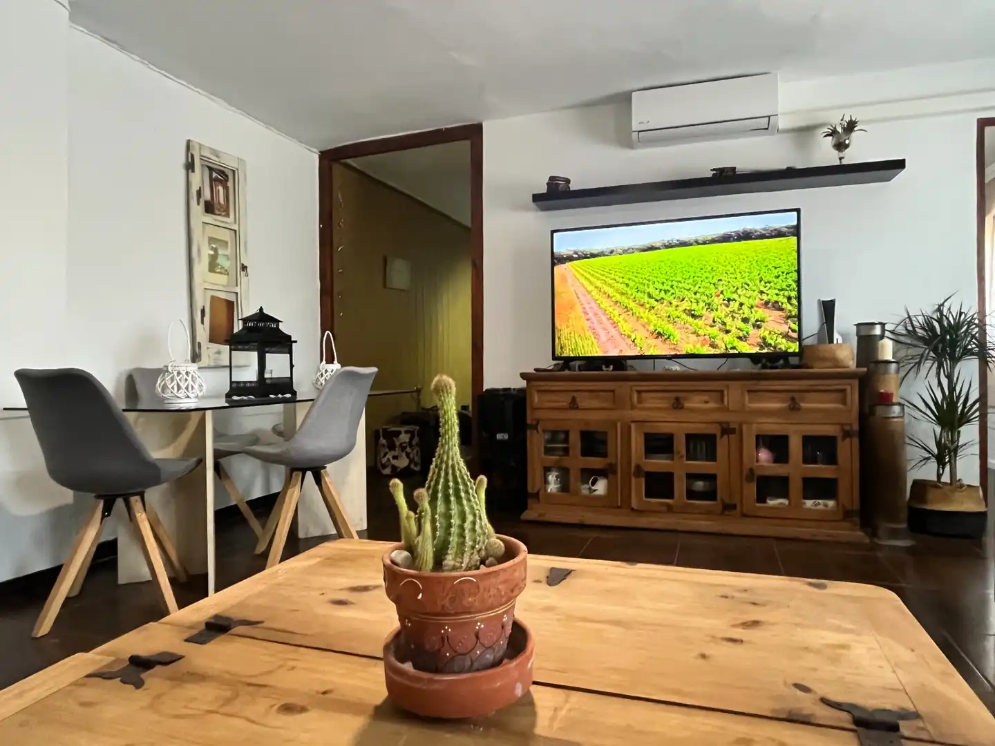 Sala de estar de Casa o chalet en venta en Pinseque con Calefacción, Jardín privado y Piscina