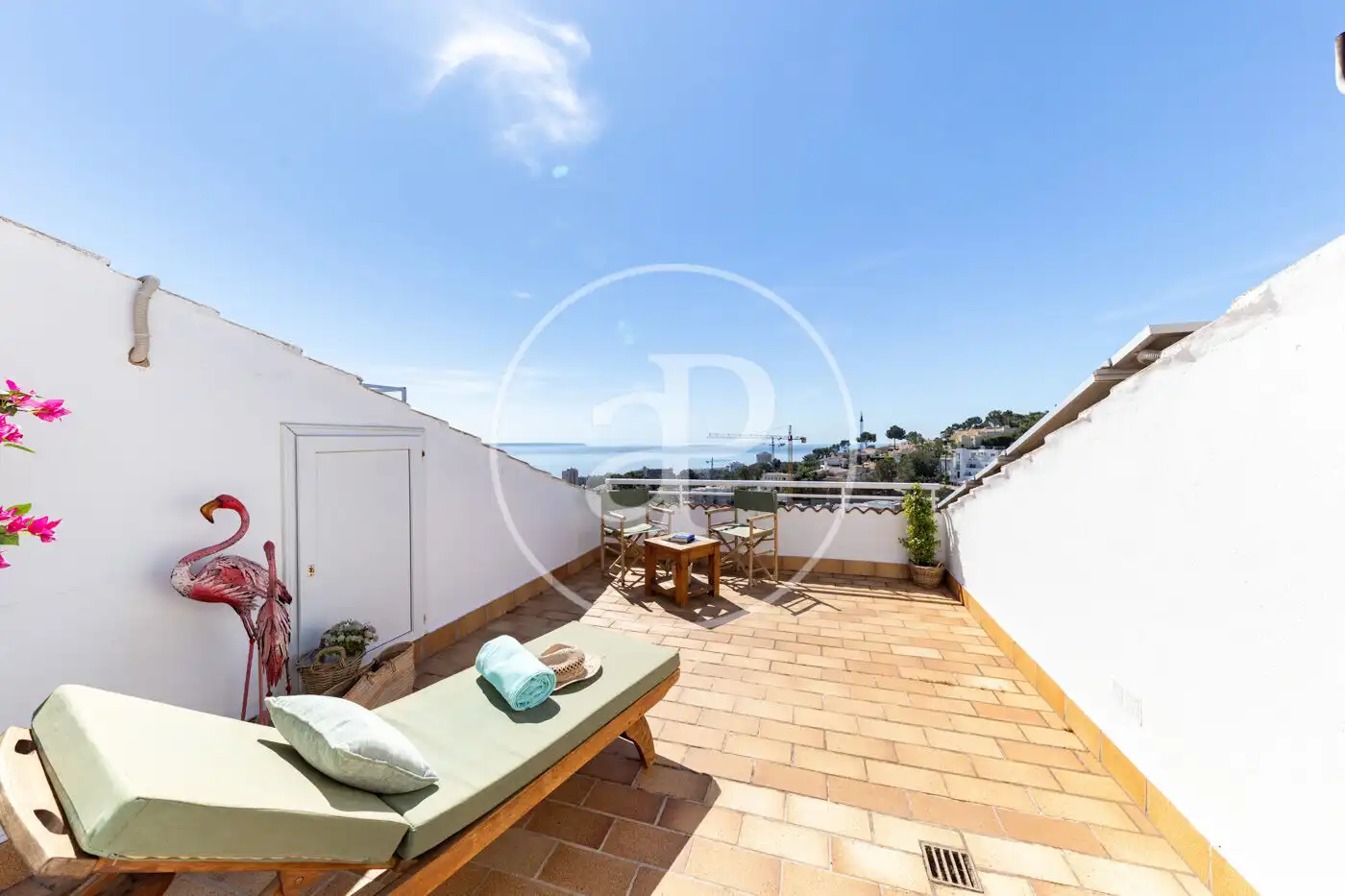 Terrace of Duplexes for sale in Calvià  with Air Conditioner, Heating and Private garden