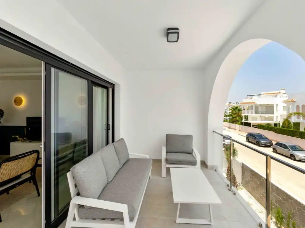 Terraza de Ático en venta en Rojales con Aire acondicionado, Jardín privado y Amueblado