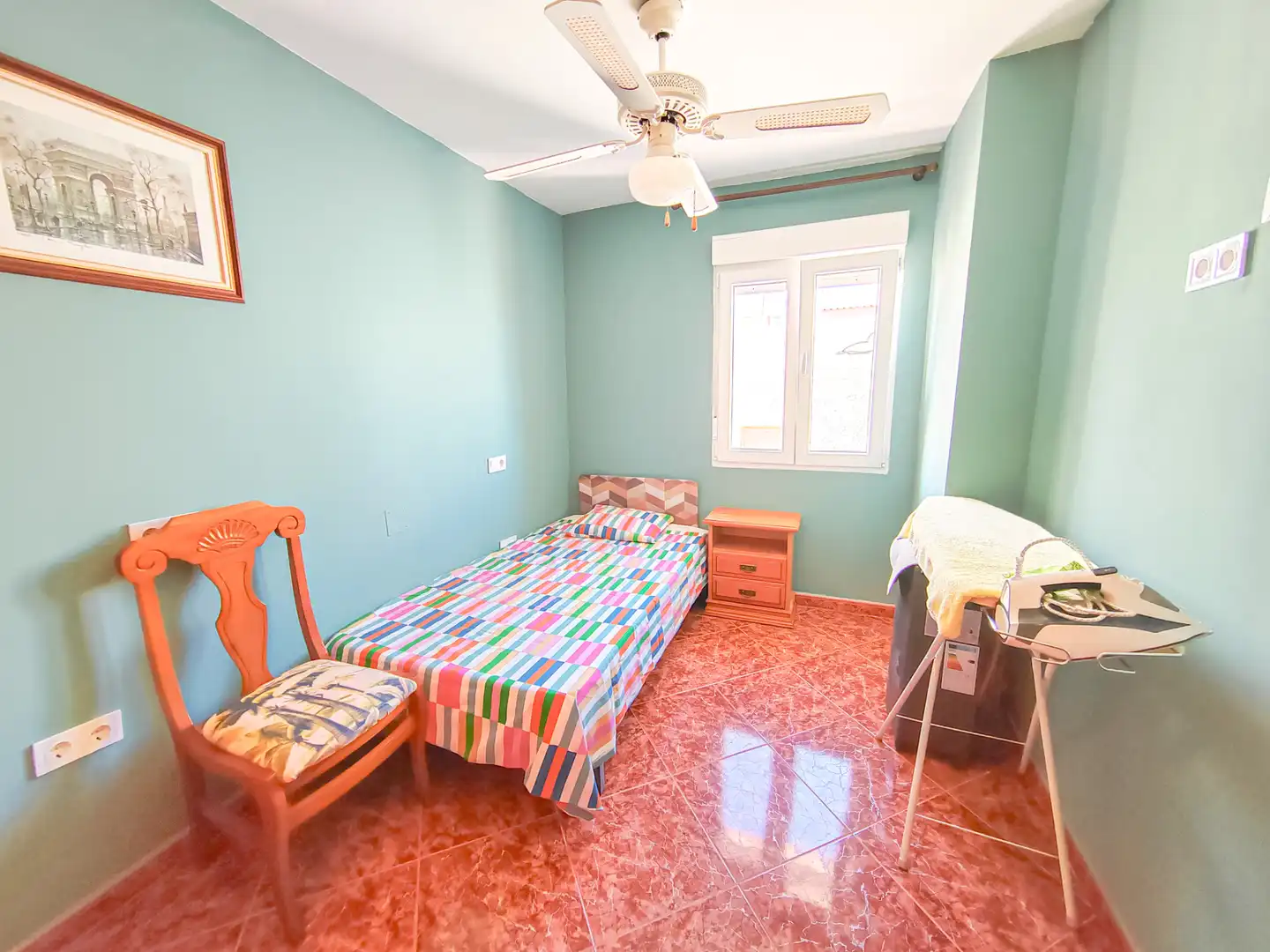 Schlafzimmer von Wohnung zum Verkauf in Garrucha mit Klimaanlage, Heizung und Ofen