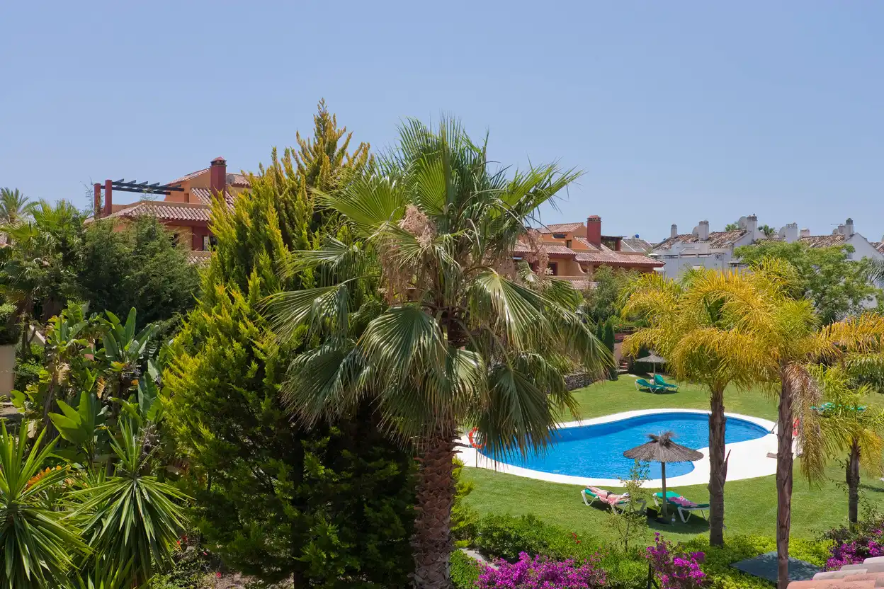 Garden of Houses for rent in Marbella  with Furnished and Pets allowed