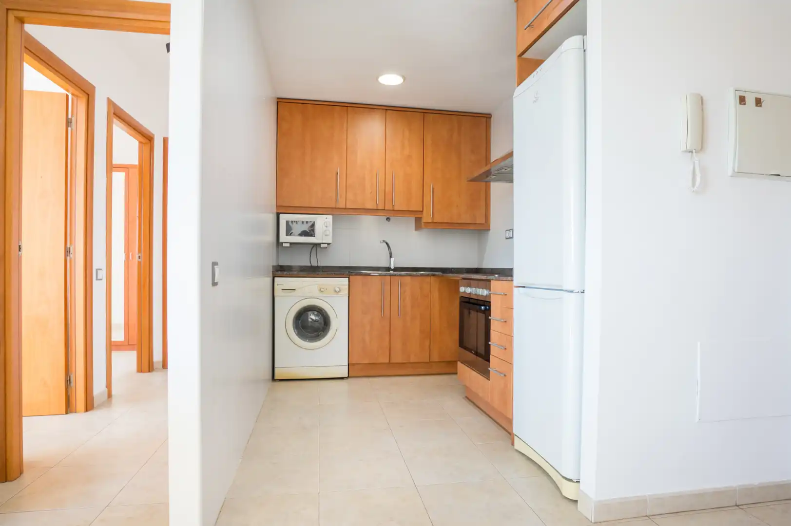 Küche von Wohnung zum Verkauf in Terrassa mit Klimaanlage, Heizung und Abstellraum