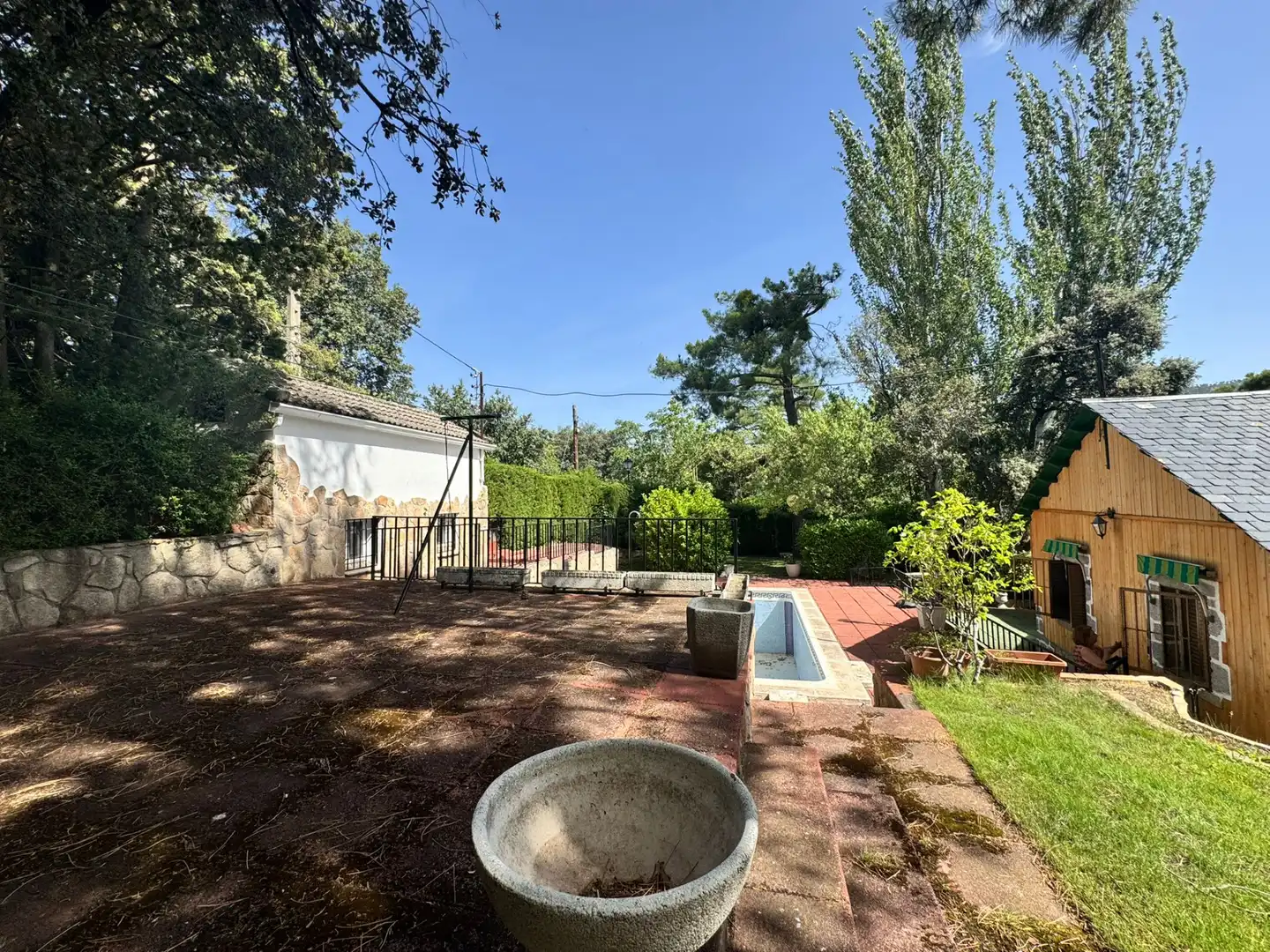 Jardín de Casa o chalet en venta en Robledo de Chavela con Calefacción, Jardín privado y Terraza