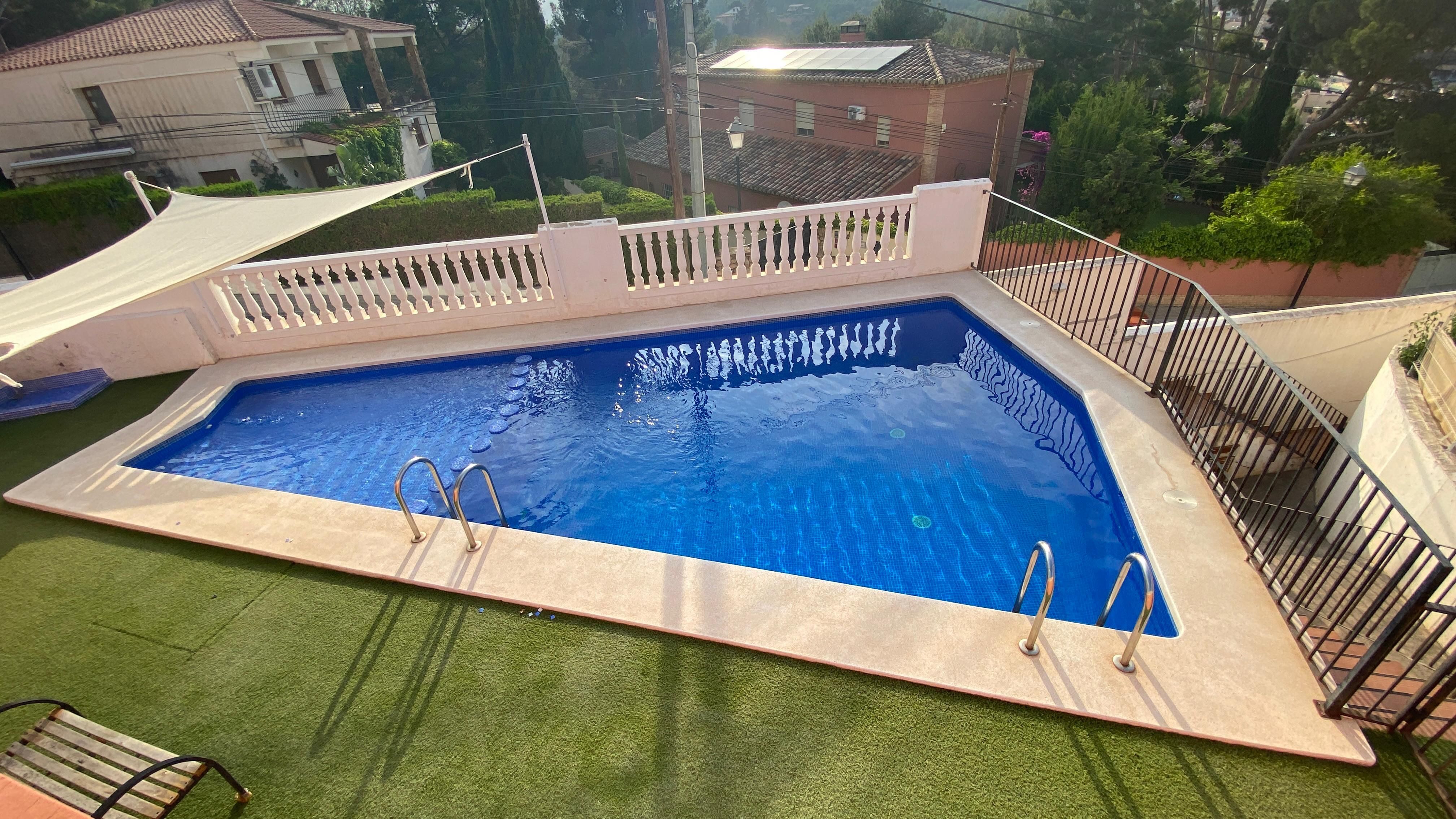 Piscina de Casa o xalet de lloguer en Náquera amb Calefacció, Jardí privat i Terrassa