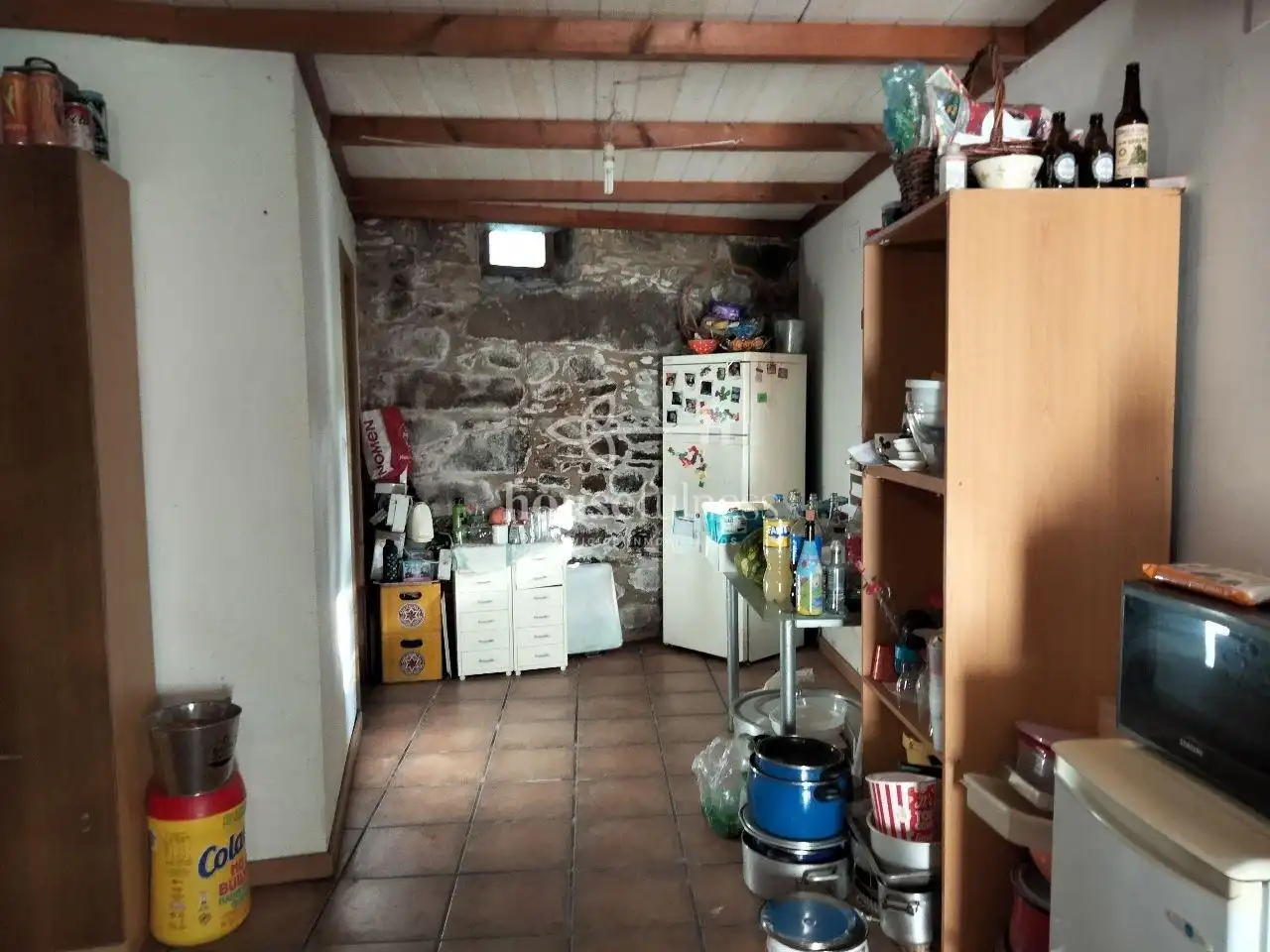 Cuina de Finca rústica en venda en Ferrol amb Calefacció i Jardí privat