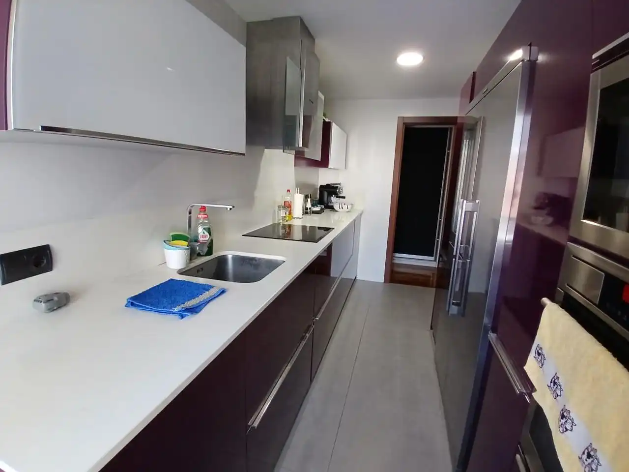 Kitchen of Flat for sale in Castro-Urdiales  with Heating, Parquet flooring and Terrace