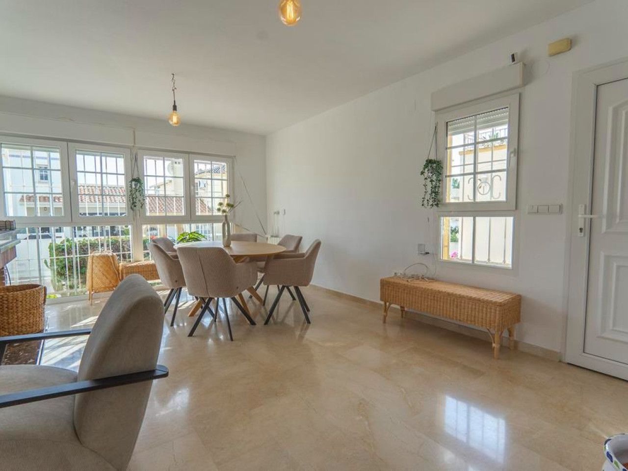 Dining room of Single-family semi-detached for sale in Orihuela  with Air Conditioner, Heating and Private garden