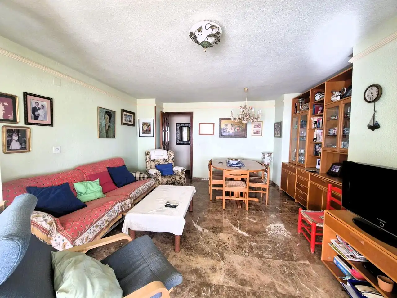 Sala d'estar de Pis en venda en Playa de San Juan - El Cabo de las Huertas