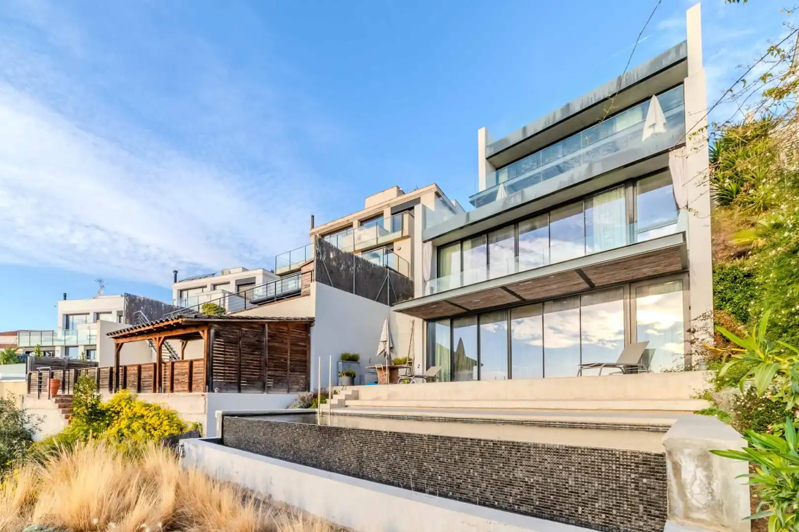 Vista exterior de Casa o chalet en venta en Sitges con Calefacción, Jardín privado y Terraza
