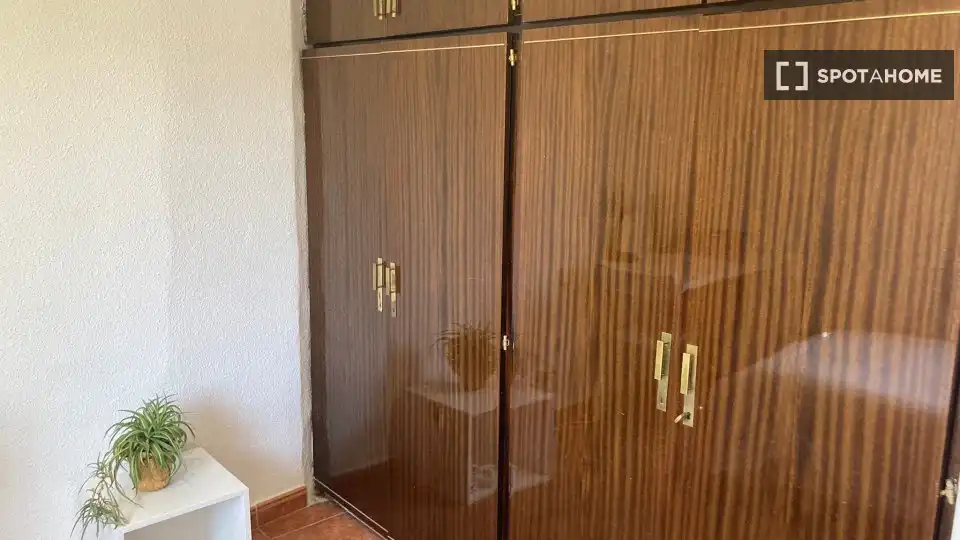 Habitación de Piso de alquiler en Madrid con Aire acondicionado, Calefacción y Amueblado