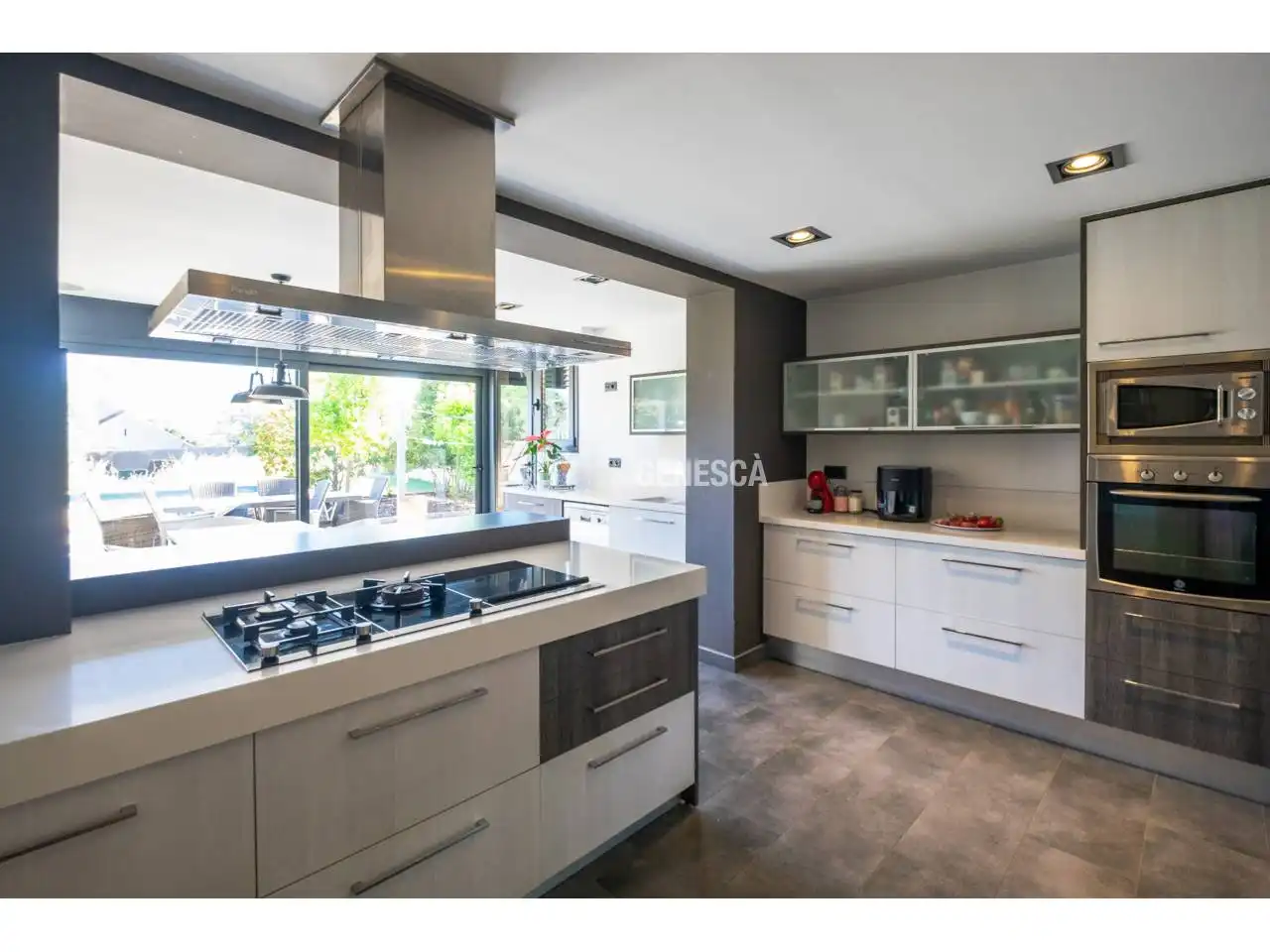 Cocina de Casa o chalet en venta en Matadepera con Calefacción, Jardín privado y Parquet