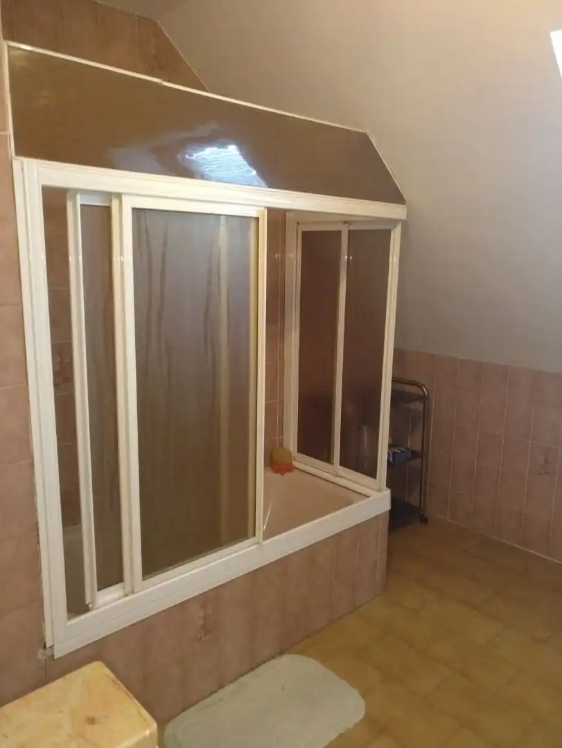 Bathroom of Flat for sale in Langreo  with Parquet flooring, Terrace and Storage room