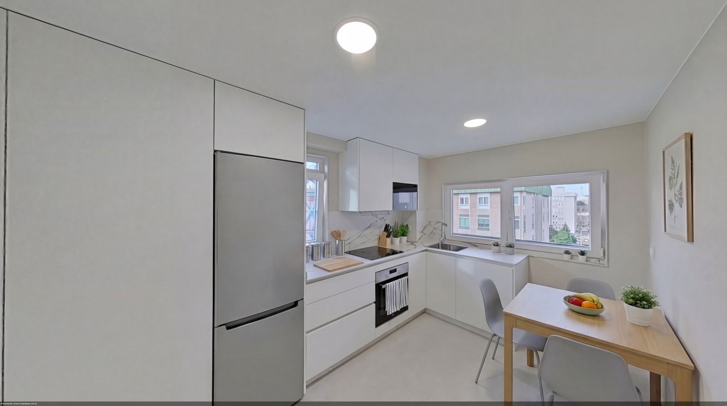 Cocina de Piso en venta en A Coruña Capital  con Trastero