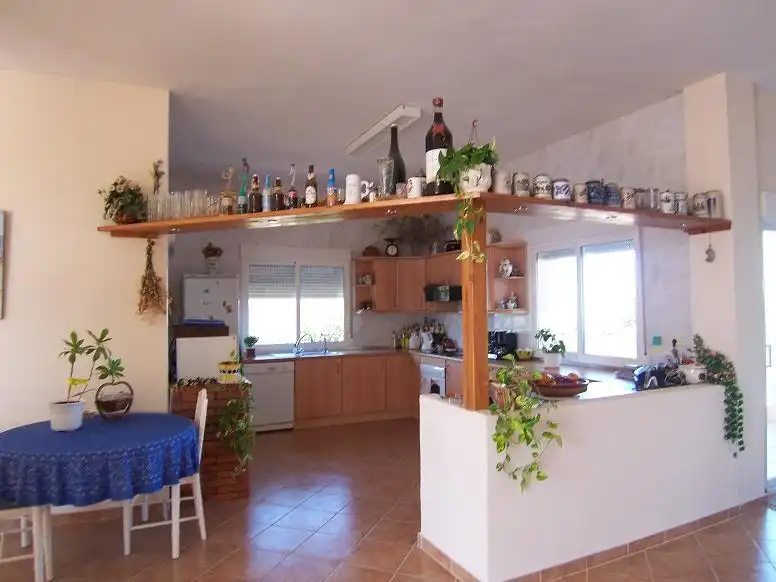 Cuina de Casa o xalet en venda en Cartagena amb Calefacció, Jardí privat i Terrassa