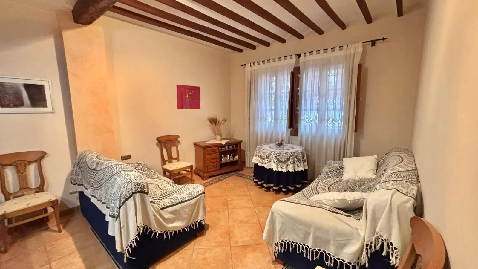 Sala de estar de Casa o chalet en venta en Aspe con Aire acondicionado y Terraza