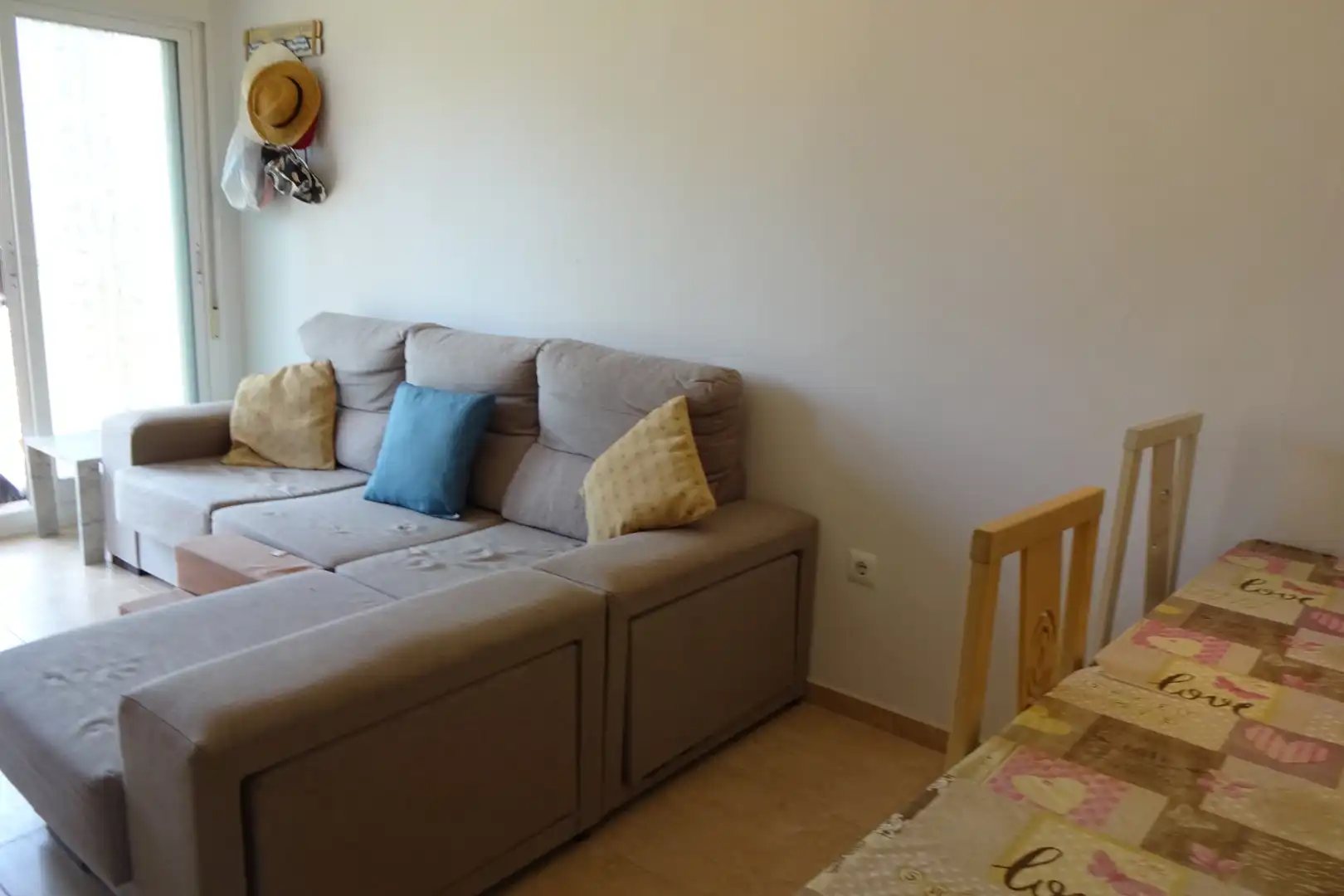 Wohnzimmer von Wohnungen zum Verkauf in Vera mit Klimaanlage, Heizung und Privatgarten